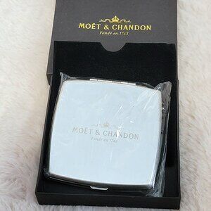 RARE Moet & Chandon Compact Mirror Made in France MIB